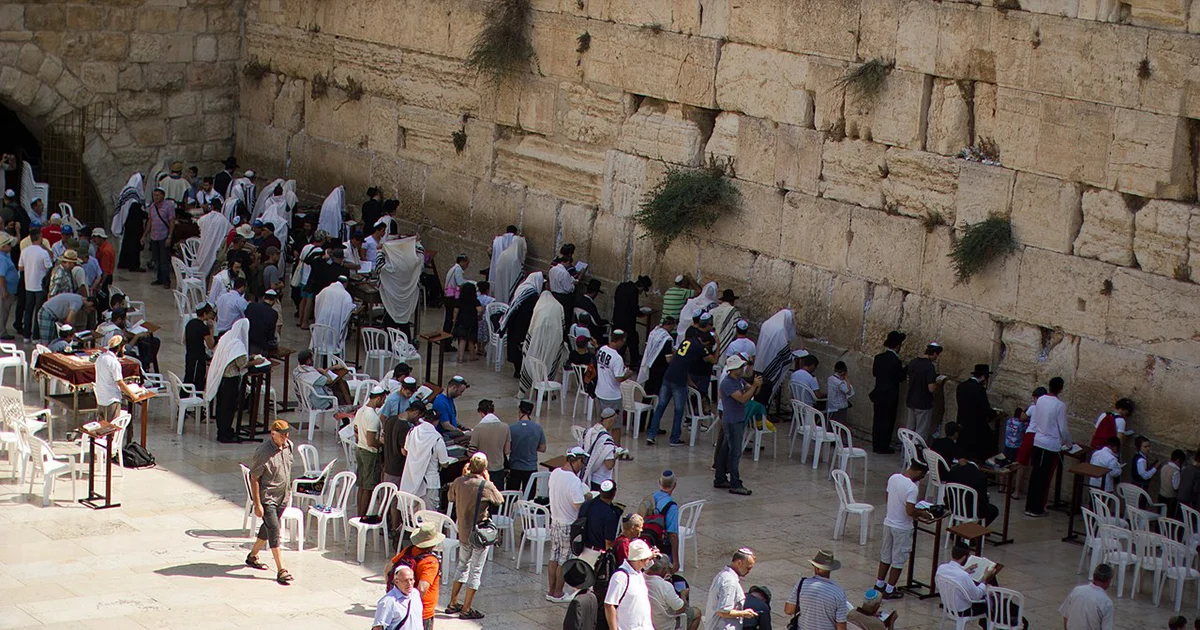 Il Muro Occidentale, resto del Tempio