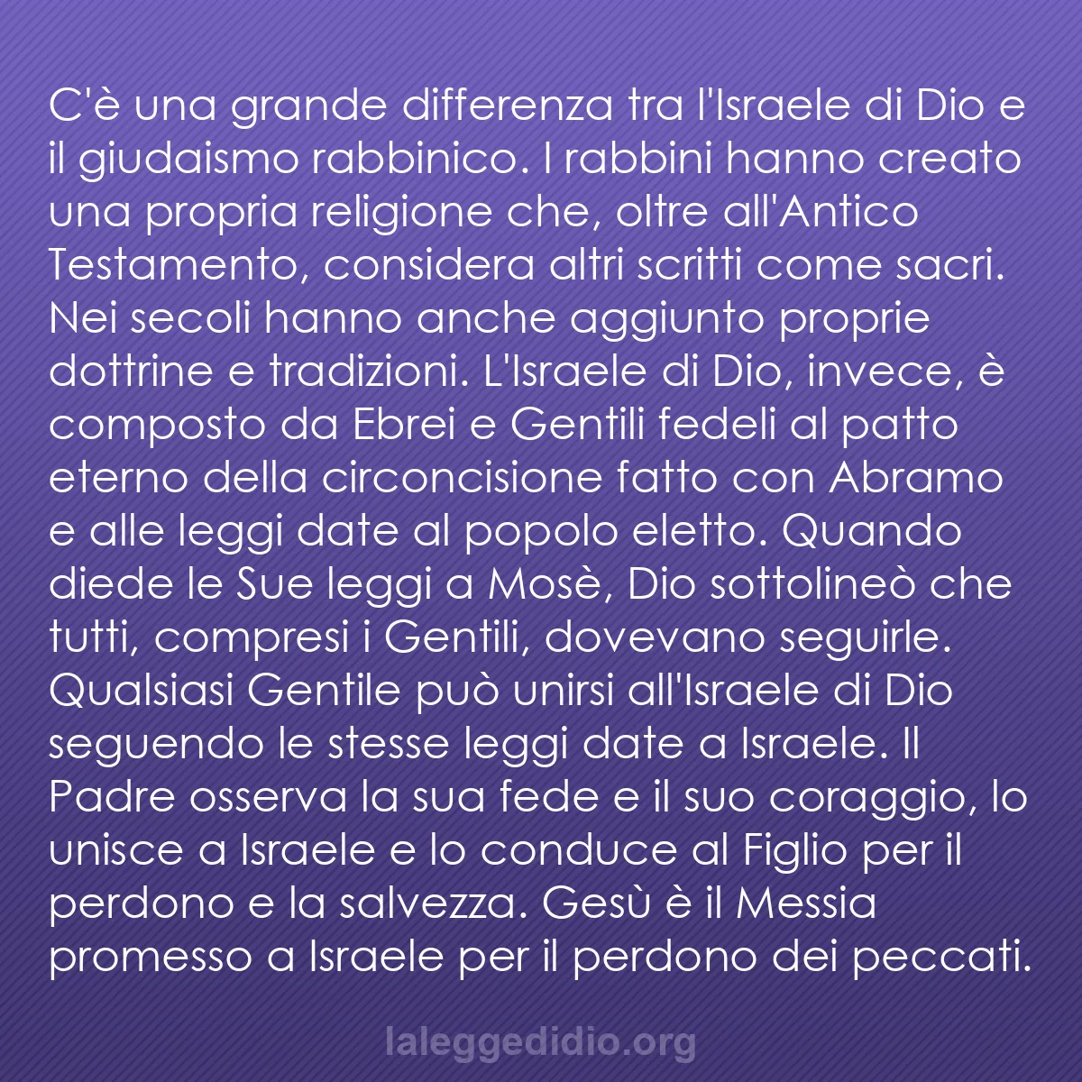 b0058 - Post sulla Legge di Dio: C